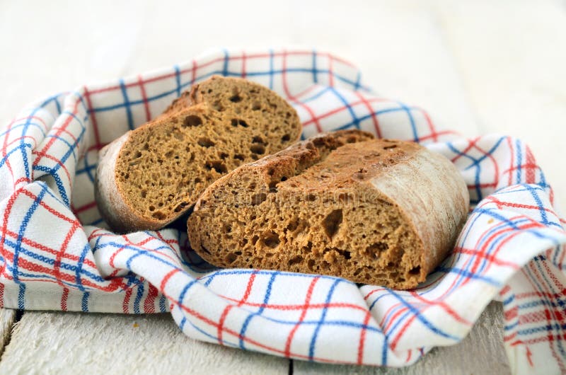 Fresh homemade bread stock image. Image of grain, studio 32783955