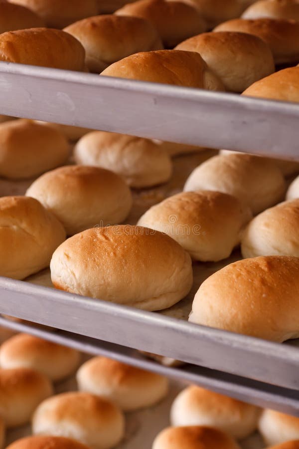Fresh hot bread in trey stock photo. Image of homemade 29006342