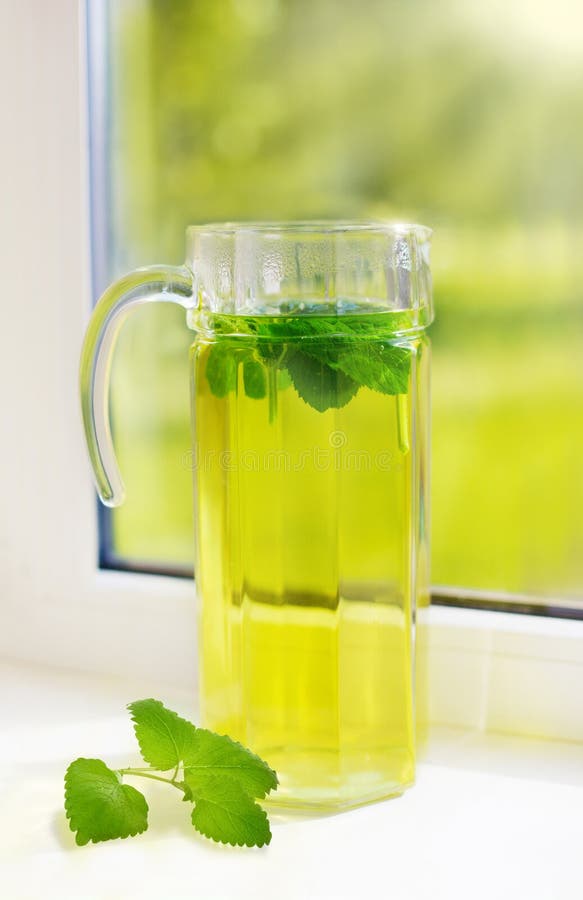 Fresh hot peppermint tea stock image. Image of pepper 13615113