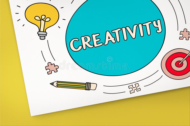 Fresh Ideas Inspire Design Creative Concept stock illustration