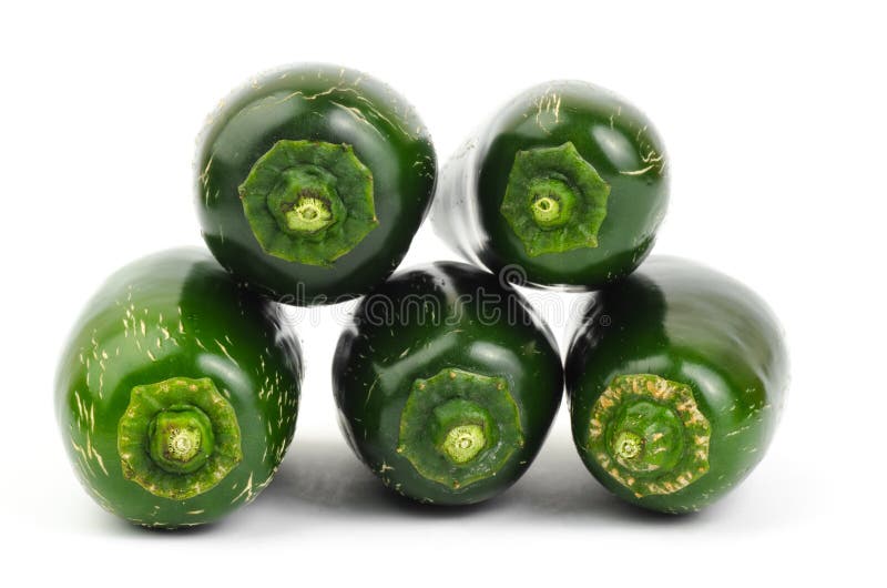 Fresh jalapeno pepper stock photo. Image of ingredient 48536532