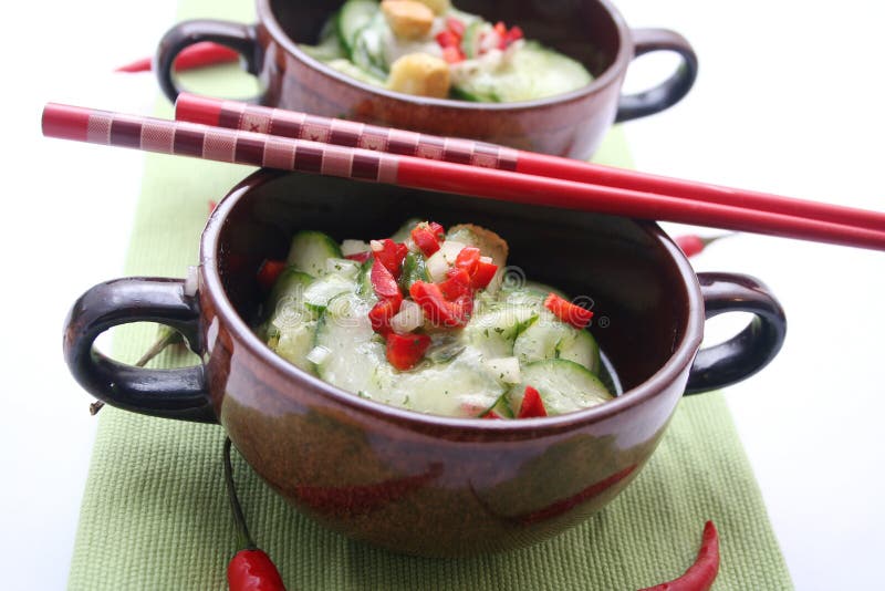 Fresh Japanese Salad stock image. Image of ingredients 6559915