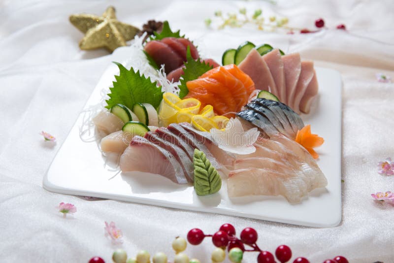 Fresh Japanese Sushi Platter Stock Photo Image of maki, appetizer