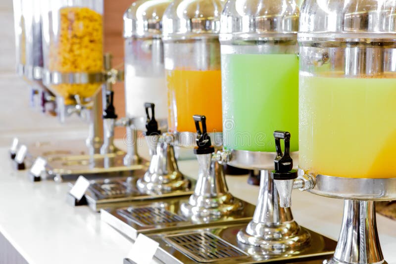 Fresh Juice At Buffet Restaurant Stock Image Image Of Drink Kitchen 47107361