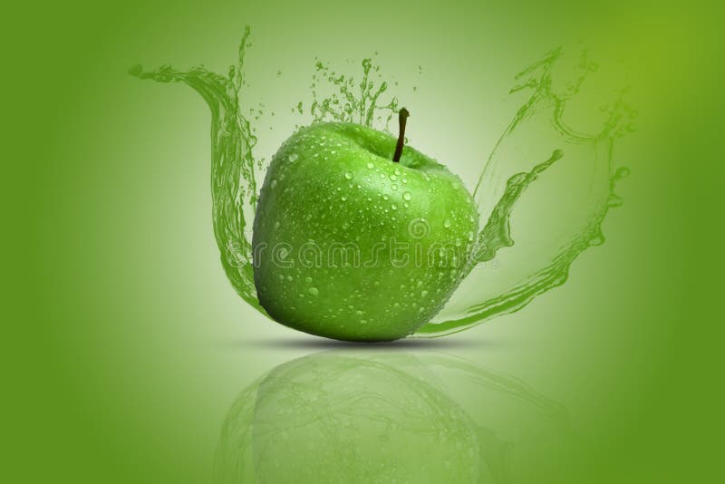 Hình nền độc đáo với chủ đề Green apple green background cực đẹp và sống động