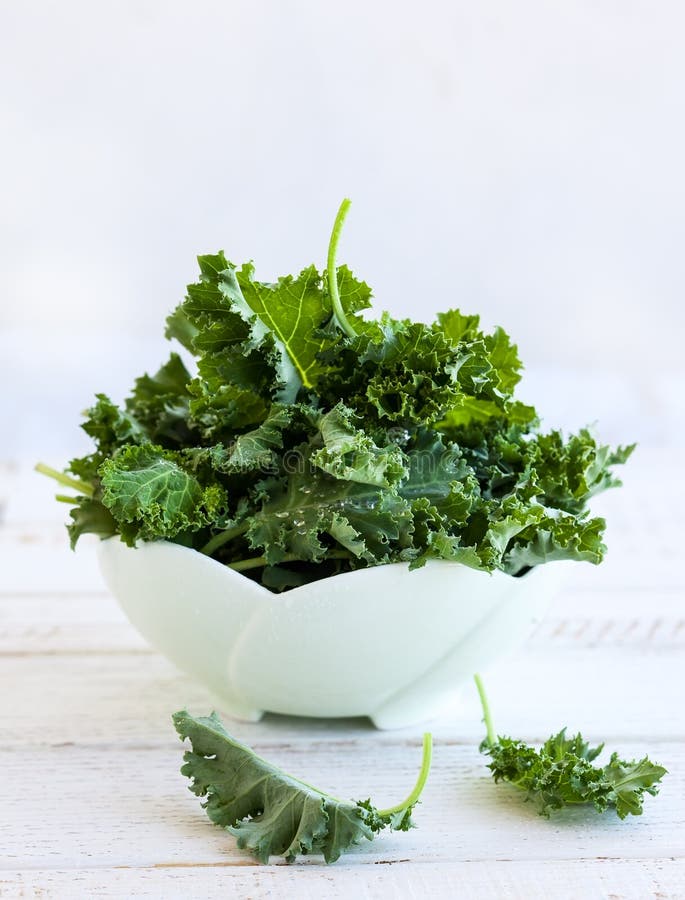 Kale Leaves and Fresh Drink Stock Image - Image of grown, antioxidant ...