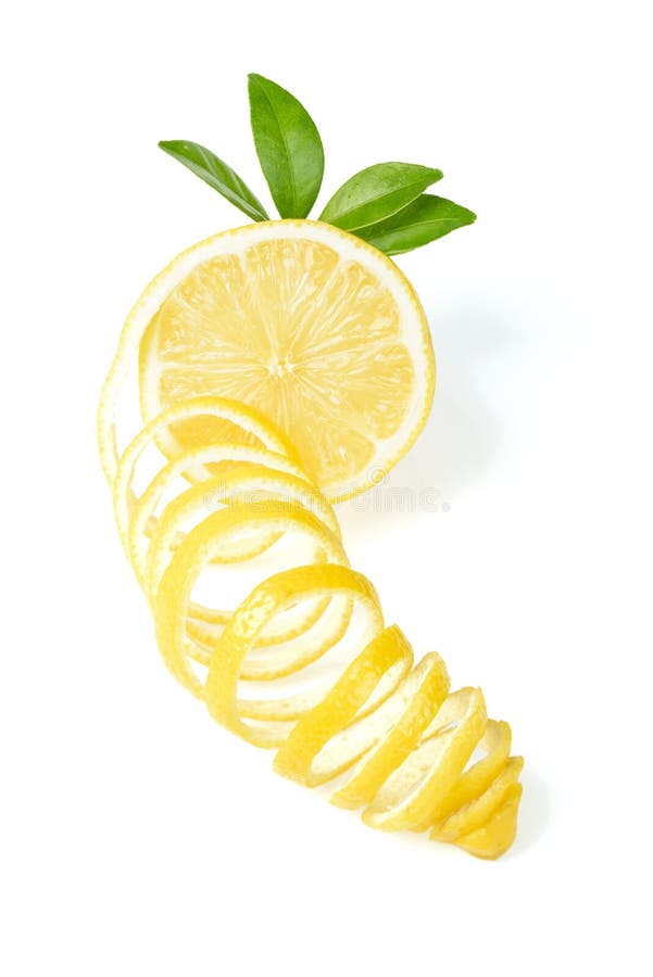 fresh lemon and lemon peel stock photo fresh lemon and lemon peel stock photo