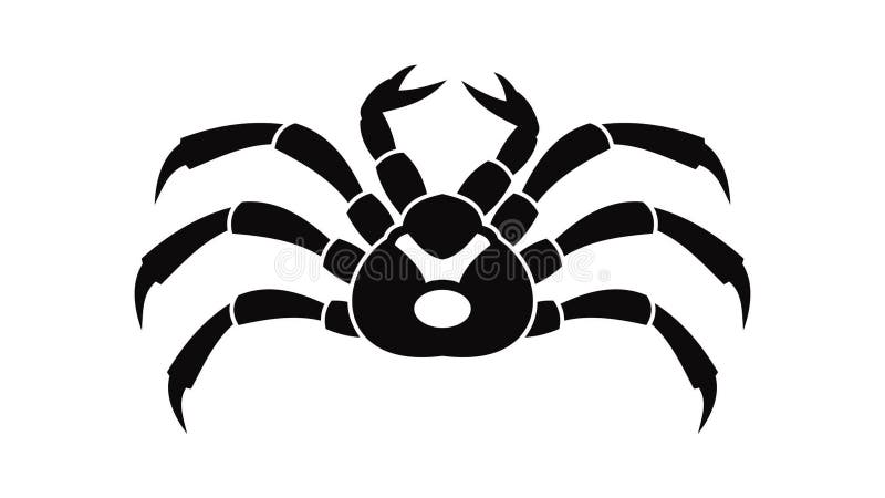 Fresh live crab icon animation vector illustration