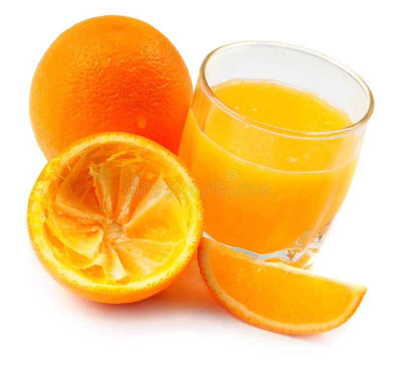 Fresh made orange juice stock image. Image of eating 16903295
