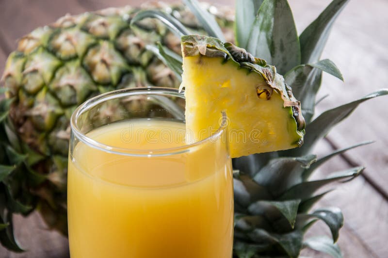 Fresh made Pineapple Juice stock photo. Image of healthy 33637086