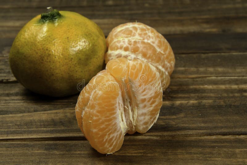 Fresh mandarin oranges royalty free stock images