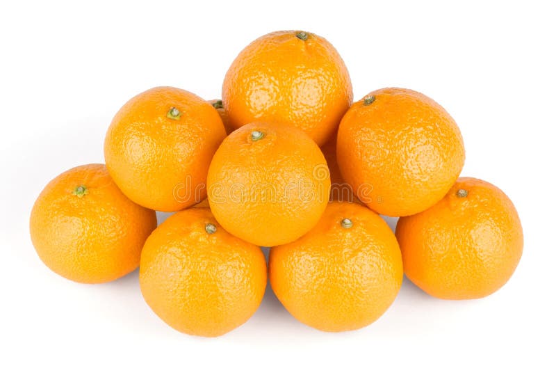 Fresh Mandarins with Green Leaves Stock Image Image of organic