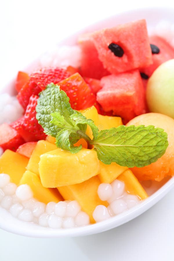 Fresh mango and watermelon stock image. Image of diet 31038613