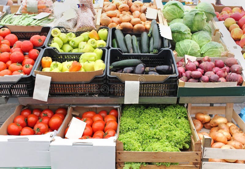 Fresh market vegetables stock photo. Image of food, heap 76968084
