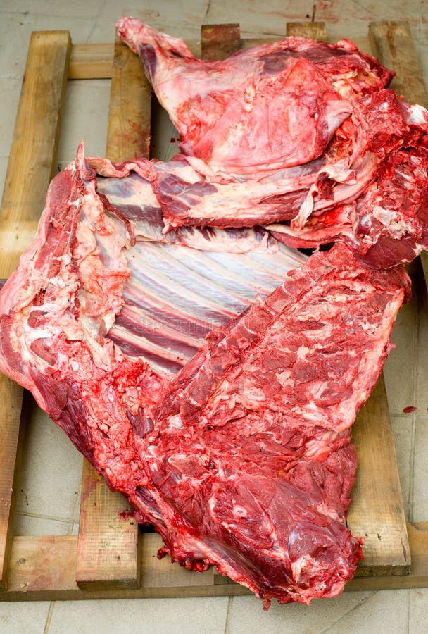 Fresh meat stock photo. Image of food, wooden, beef, flesh - 11760018