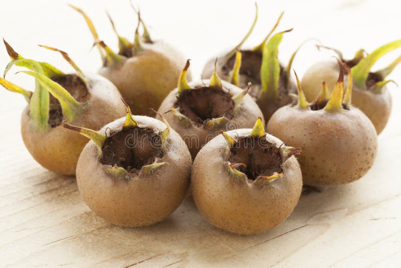 Fresh medlars close up stock photo Fresh medlars close up stock photo