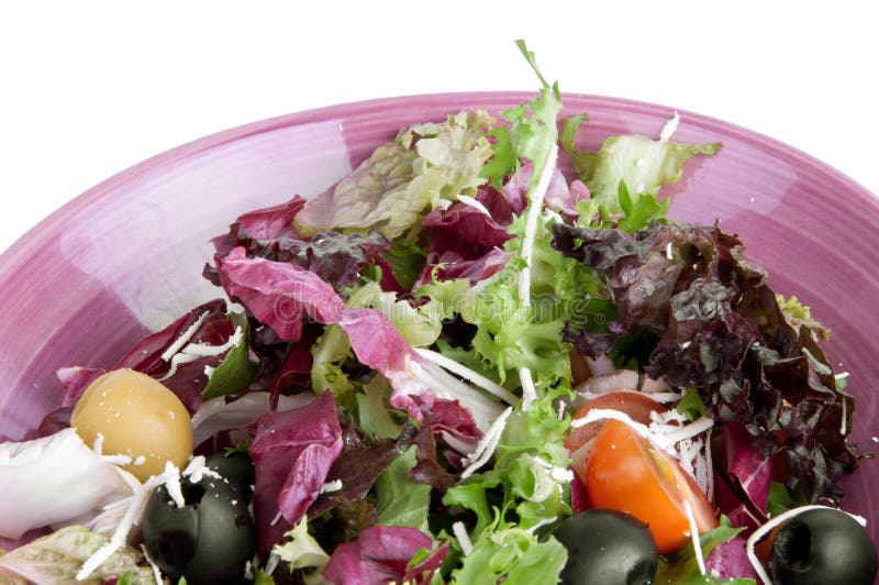 Fresh mixed salad stock image. Image of healthy, dish 30929613