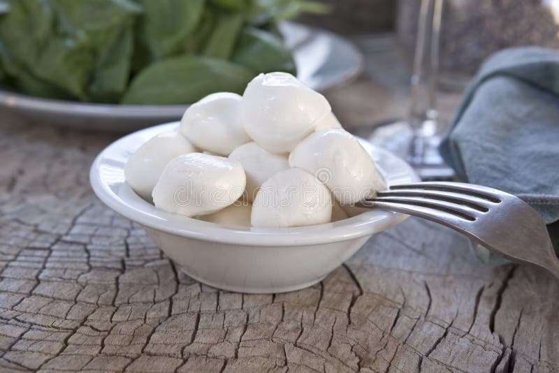 Fresh Mozzarella cheese stock image. Image of italian 21820601