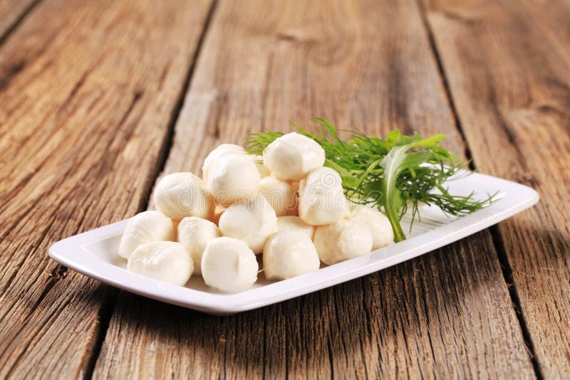Fresh Mozzarella Cheese Balls Stock Image Image of cheese, antipasto