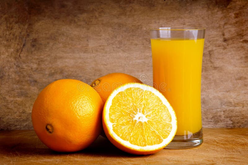 Fresh orange juice