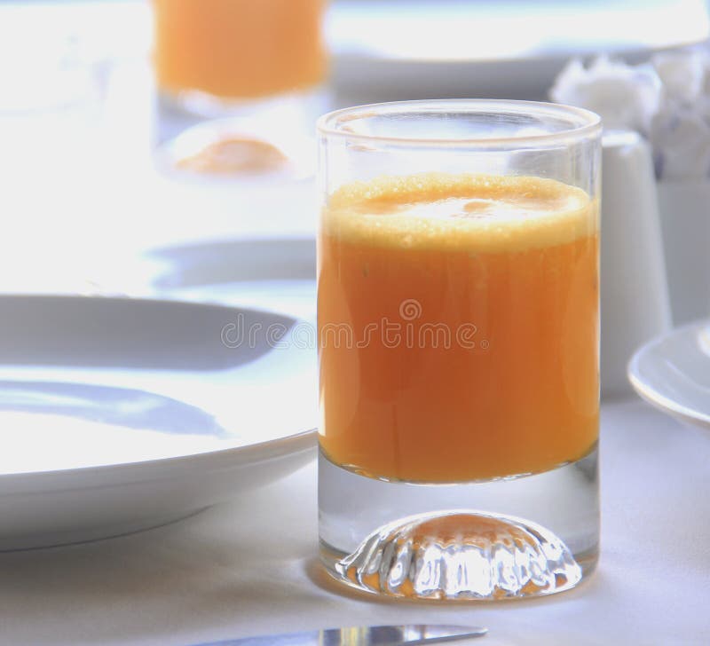 Fresh orange juice