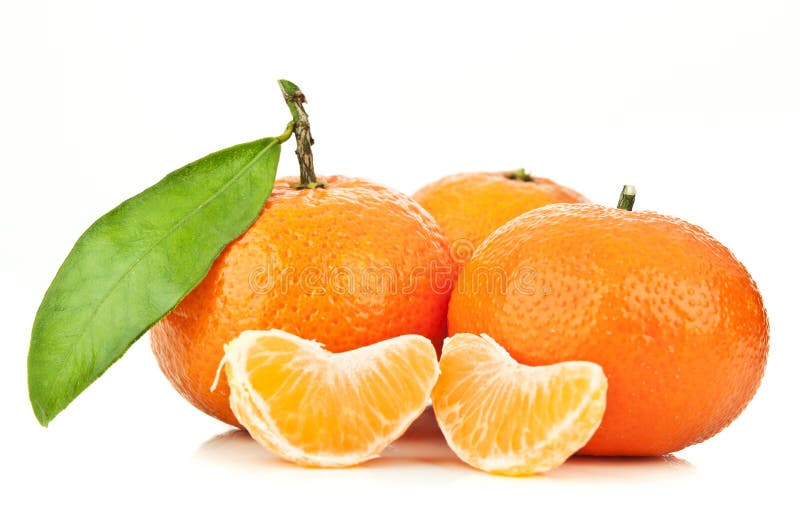 Fresh orange mandarin