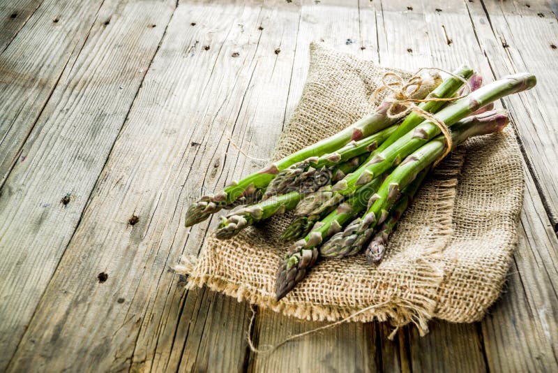 Fresh Organic Farm Asparagus Stock Photo Image of closeup, plant