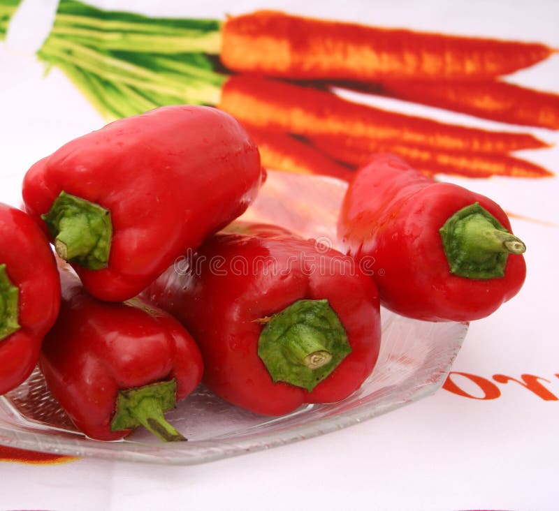 Fresh paprika stock image. Image of jalapeaplusmn, garnish 11483279