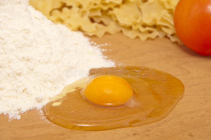 Fresh Pasta Ingredients Picture. Image 17015488