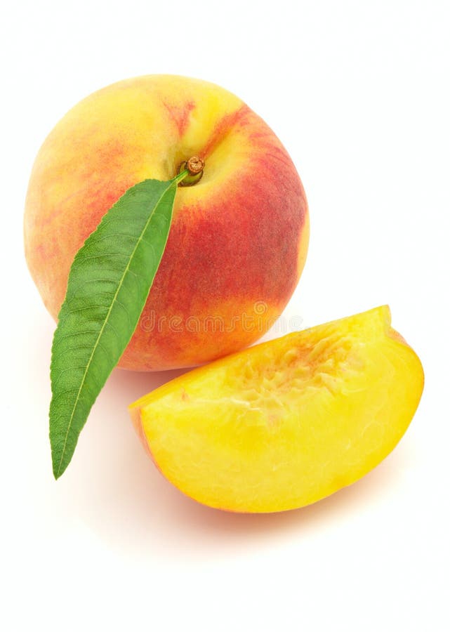 Fresh Peach Fruit stock image. Image of object, single 27193949