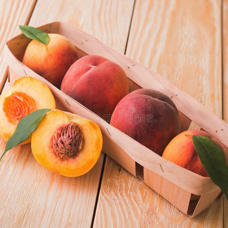 Fresh peaches