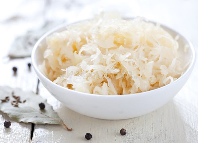 Fresh pickled cabbage (german sauerkraut)