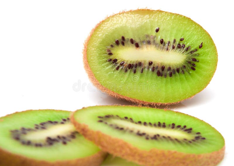 Piece of Kiwi Fruit with Bubbles Stock Photo Image of fruit, spots