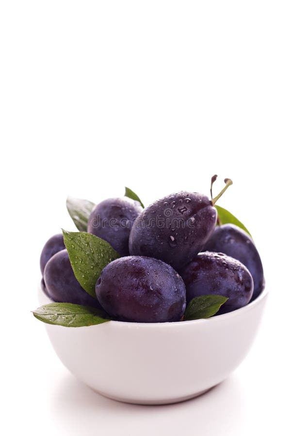 Fresh plums stock image. Image of freshness, garden, ripe 33761589