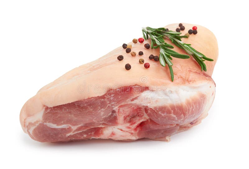 Fresh pork knuckle stock photo. Image of kitchen, meat 132332982