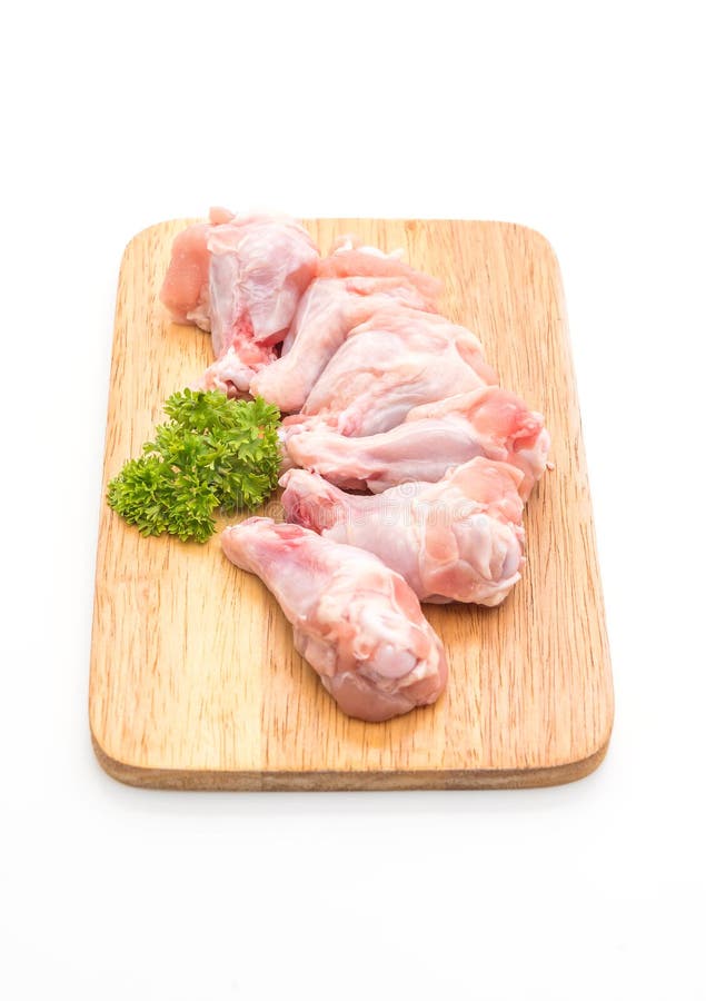 Fresh Raw Drumstick of Chicken Wing Stock Image Image of fresh