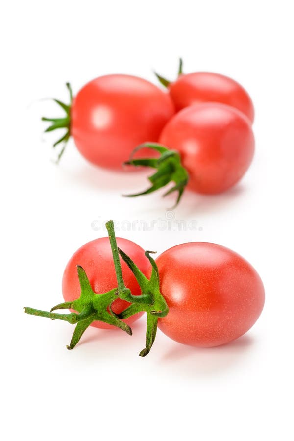 Fresh red cherry tomatoes