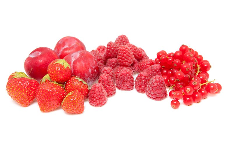 Fresh Red Fruits Stock Image Image Of Summer Healthy 15620719