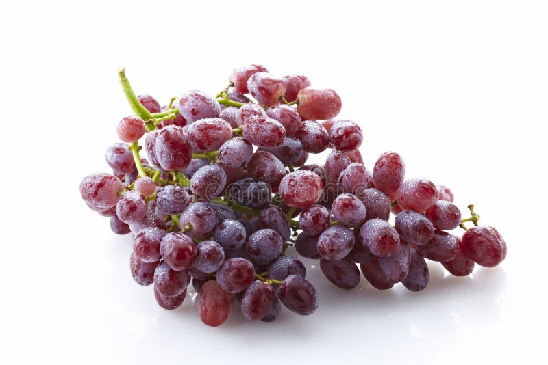 Fresh red grapes, seedless