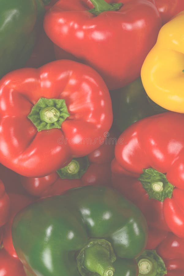 Yellow Bell Pepper Isolated on White Background Stock Photo Image of