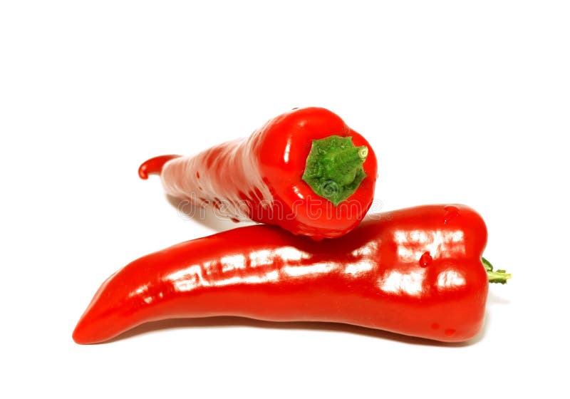 Red hot paprika in water stock photo. Image of meal, close 14700290
