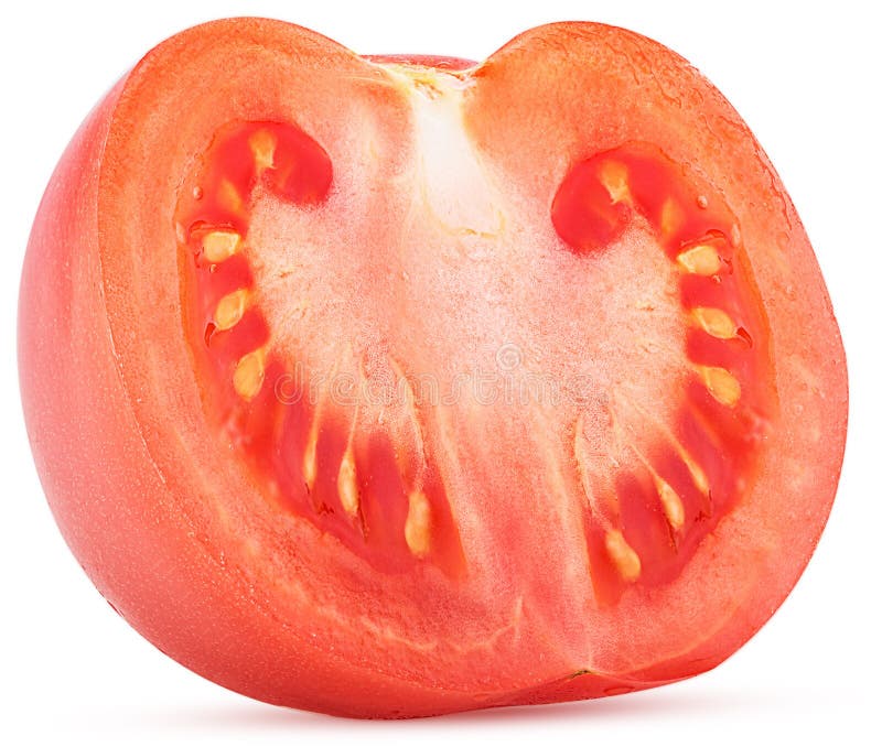 Fresh Red Tomato Cut In Half Stock Photo Image of nature, green