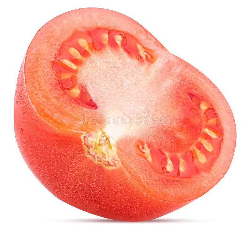 Fresh Red Tomato Cut in Half Stock Photo Image of plant, tomatoe