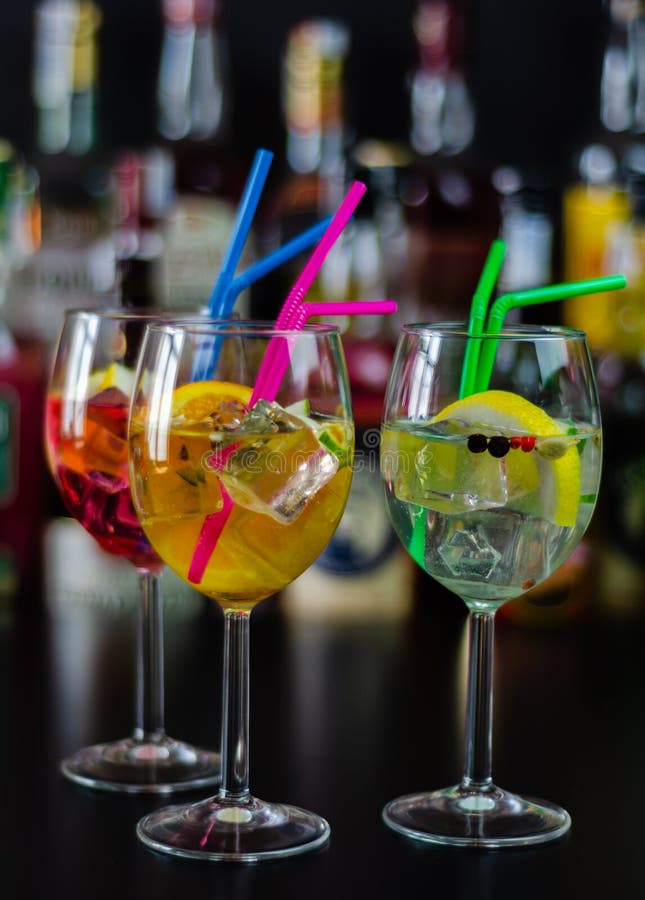 Fresh and Refreshing Cocktails Based on Gin, a Distinctive Herbal