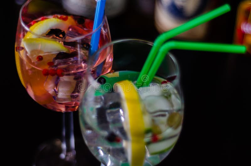 Fresh and Refreshing Cocktails Based on Gin, a Distinctive Herbal