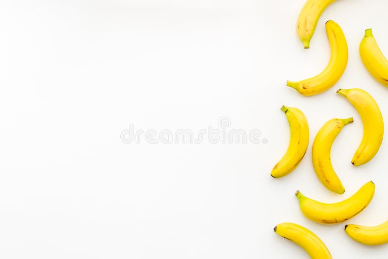 Fresh Ripe Bananas Pattern. Fruit Background Stock Image - Image of ...