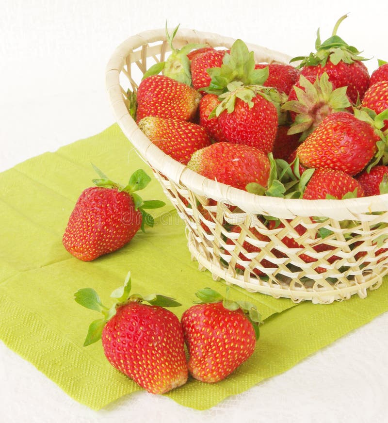 Fresh ripe strawberries stock photo. Image of dessert 28185902