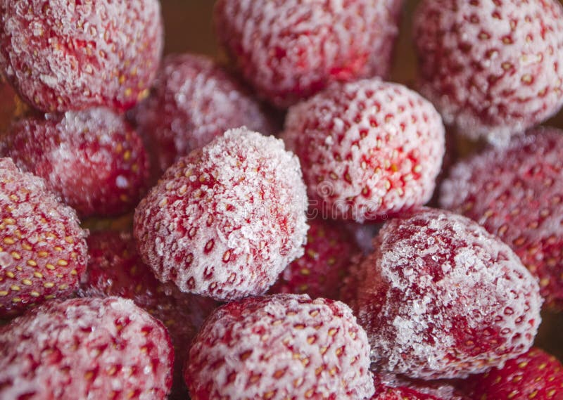 Fresh ripe strawberries.