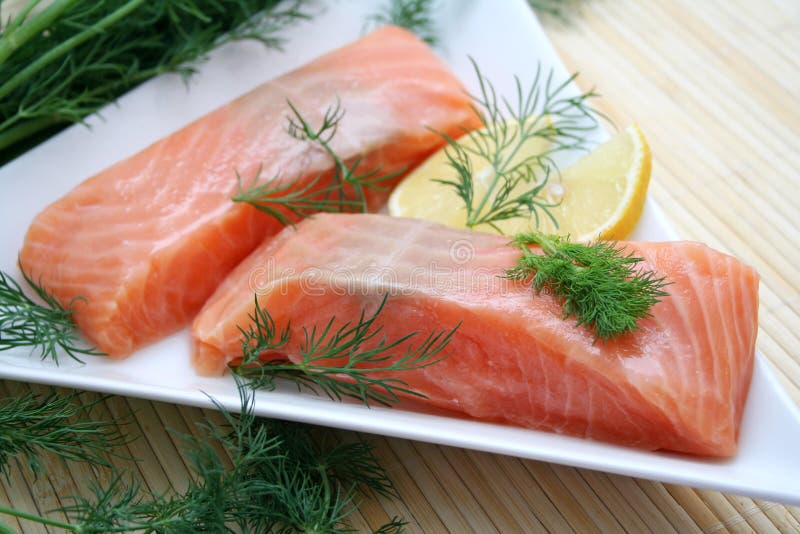 Fresh Salmon In Packing Stock Photo - Download Image Now 