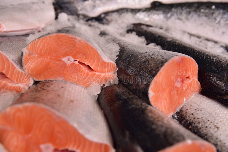 Fresh salmon stock image Fresh salmon stock image